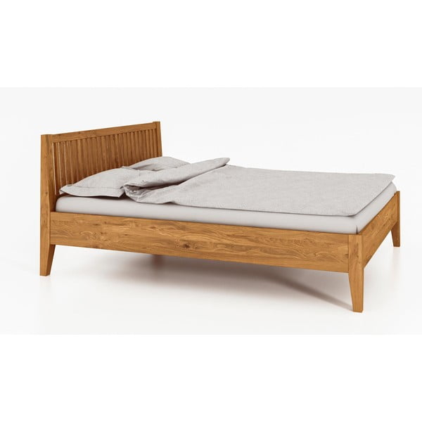 Dvoulůžková postel z dubového dřeva 180x200 cm Odys - The Beds-image-4