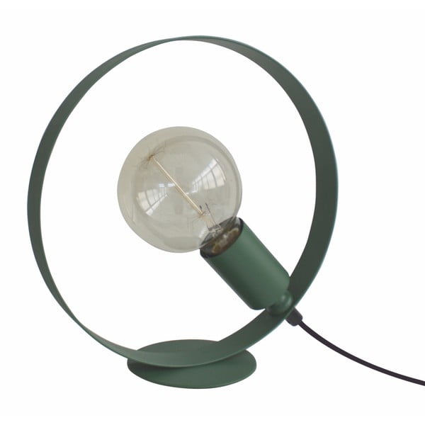 Zelená stolní lampa Opjet Paris Cercle