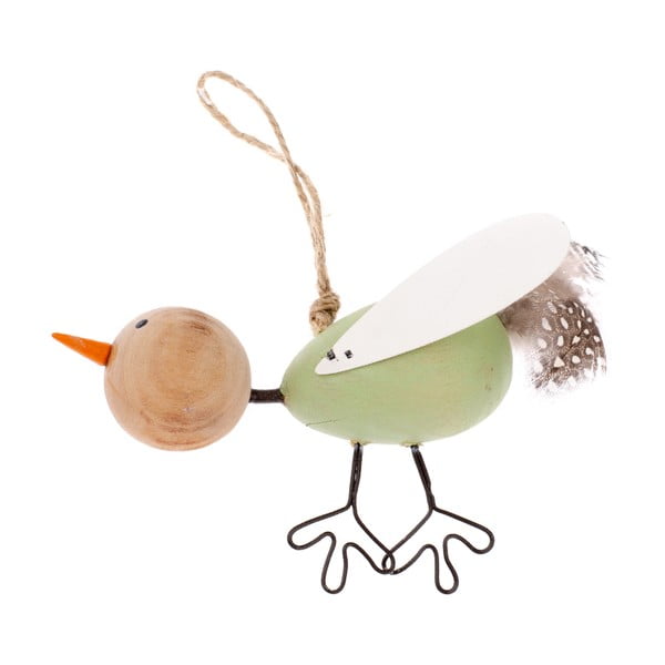 Drátěný dekorativní závěsný ptáček Dakls Bird Uno