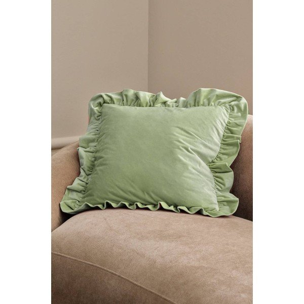 Sametový povlak na polštář 50x50 cm Nora – Ellos Home-image-1