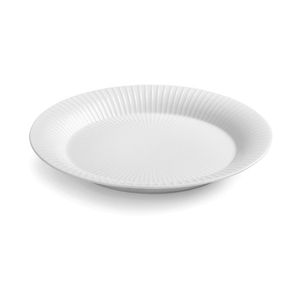 Bílý porcelánový talíř Kähler Design Hammershoi, ⌀ 27 cm