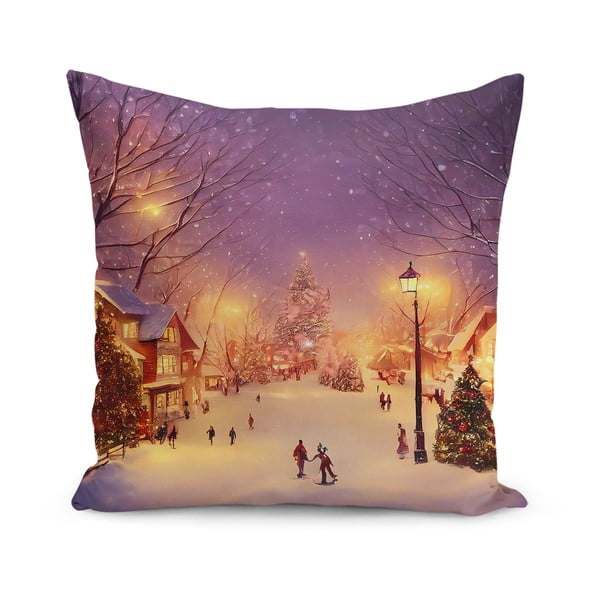 Povlak na polštář s vánočním motivem 43x43 cm – Mila Home