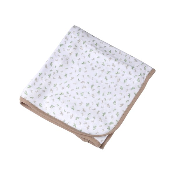 Bílá bavlněná dětská deka 75x75 cm Koala – Bébé Douceur