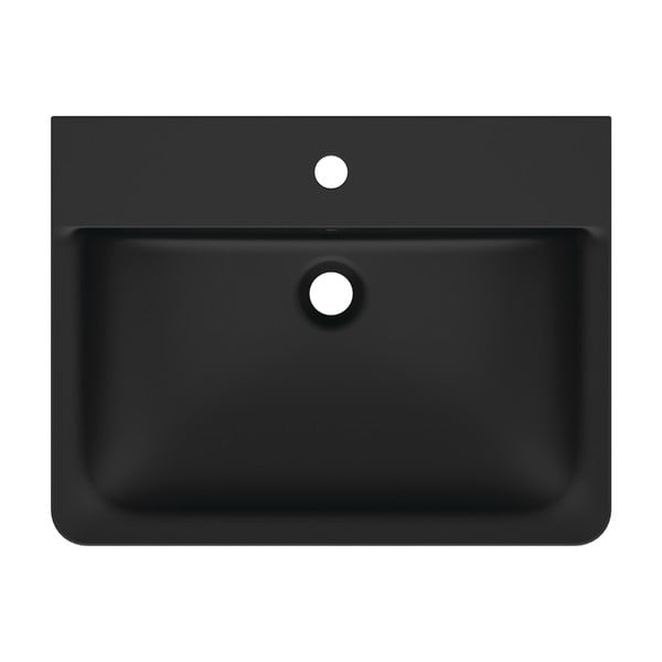 Matně černé keramické umyvadlo 60x46 cm Silk Black – Ideal Standard-image-1