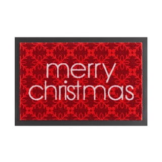 Červená rohožka Hanse Home Merry Christmas, 40 x 60 cm