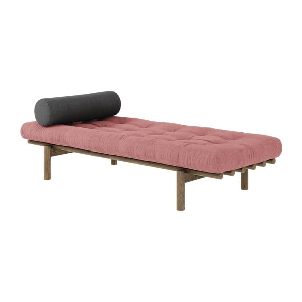 Růžová manšestrová pohovka 200 cm Next – Karup Design