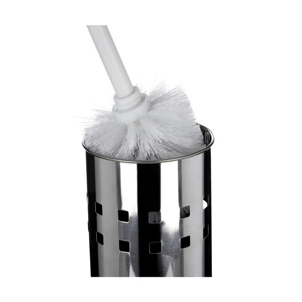 WC štětka z nerezové oceli v matně stříbrné barvě Indy – Premier Housewares-image-4
