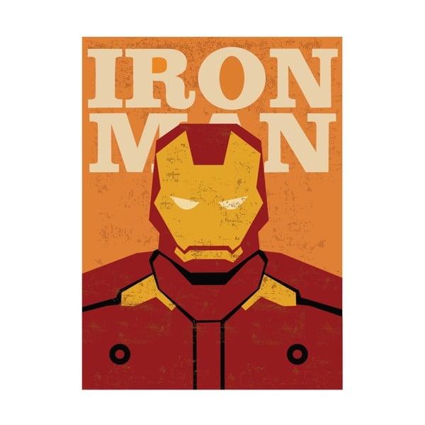 Plakát Blue-Shaker Super Heroes Iron Man, 30 x 40 cm