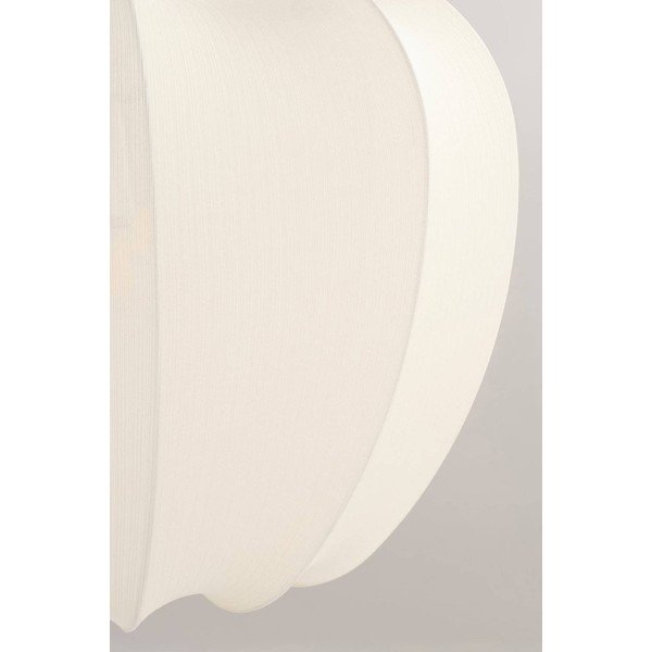 Krémové látkové stropní svítidlo ø 50 cm Pion – Jotex-image-3