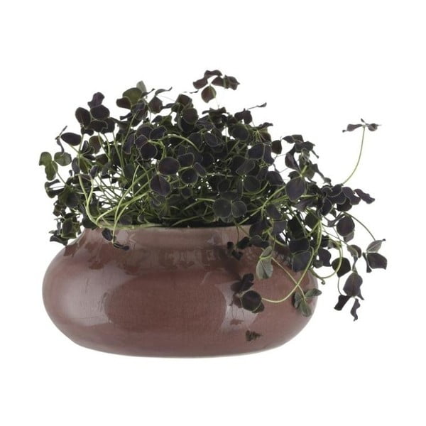 Hnědý kameninový květináč A Simple Mess Beate, ⌀ 17,5 cm-image-3