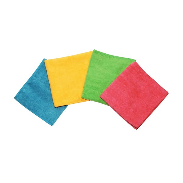 Hadříky v sadě 4 ks z mikrovlákna Colors – Vileda-image-3