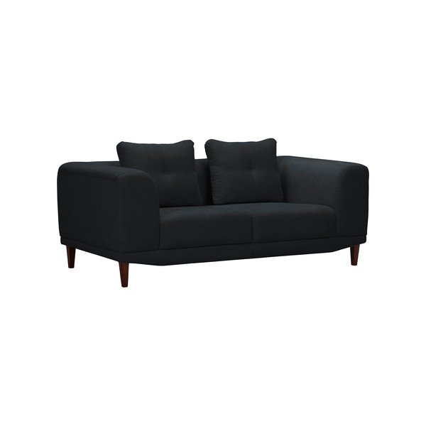 Černá dvoumístná pohovka Windsor & Co Sofas Sigma-image-1