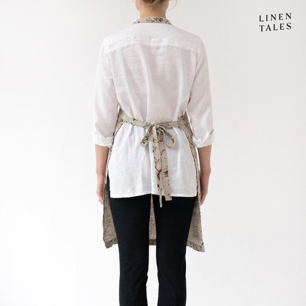 Lněná zástěra s vánočním motivem – Linen Tales-image-2