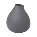 Tmavě šedá porcelánová váza (výška 17 cm) Nona – Blomus