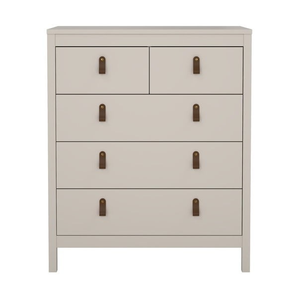 Šedobéžová komoda 82x99x38 cm Madrid – Tvilum