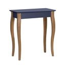 Grafitově šedý konzolový odkládací stolek Ragaba Console, délka 65 cm