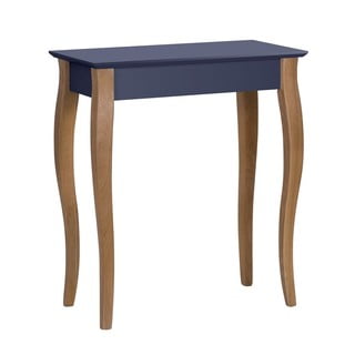 Grafitově šedý konzolový odkládací stolek Ragaba Console, délka 65 cm