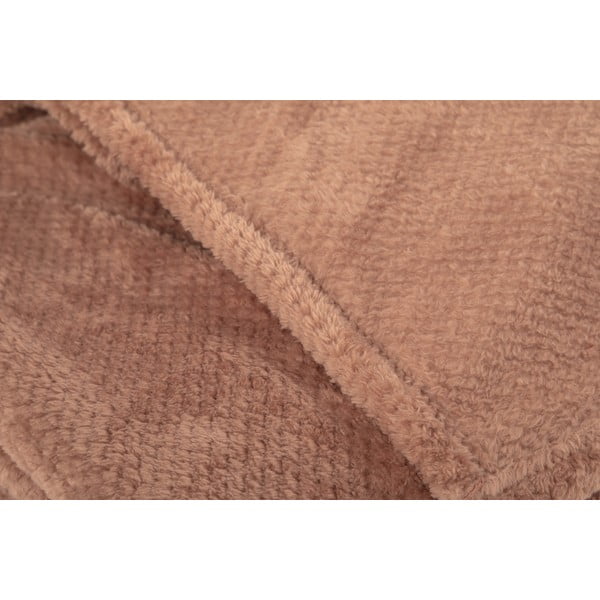 Hnědá deka z mikroplyše 150x200 cm Pippa – Tiseco Home Studio-image-3