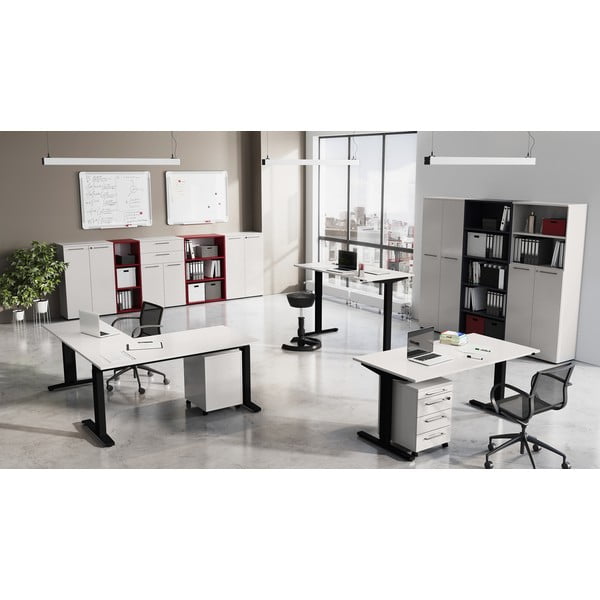 Polohovací pracovní stůl 80x160 cm Agenda – Germania-image-2