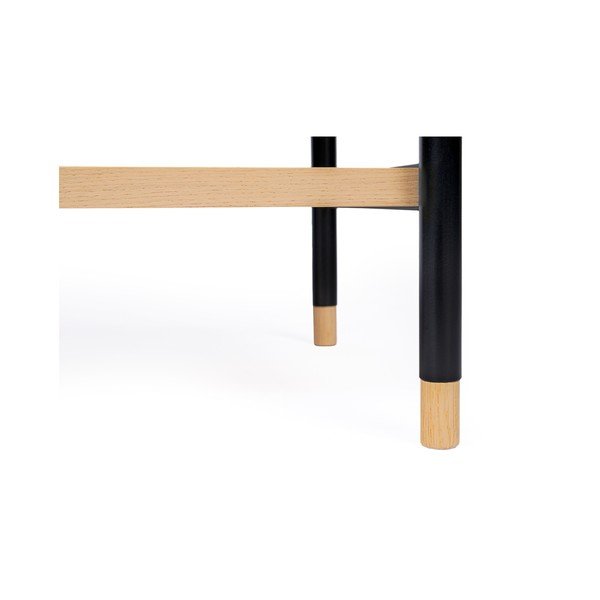 Černá knihovna v dekoru dubu 90x180 cm Jungend - Woodman-image-3