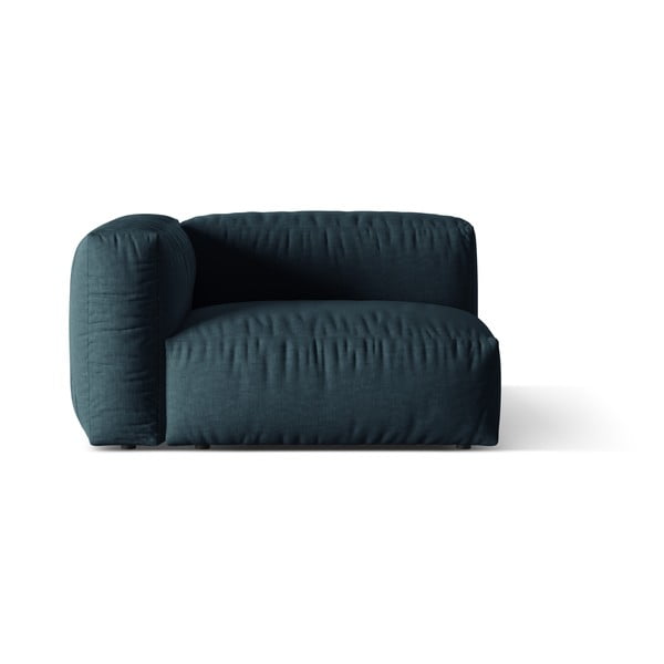 Tmavě modrý modul pohovky (levý roh) Martina – Micadoni Home