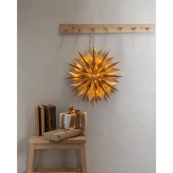 Světelná dekorace s vánočním motivem ve zlaté barvě Flinga – Star Trading-image-2