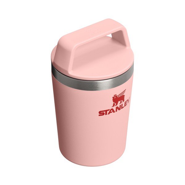 Broskvový termo hrnek z nerezové oceli 230 ml Café-To-Go Travel Mug Peach Rose – Stanley-image-3
