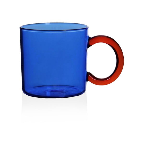 Modrý skleněný hrnek 300 ml – Hermia