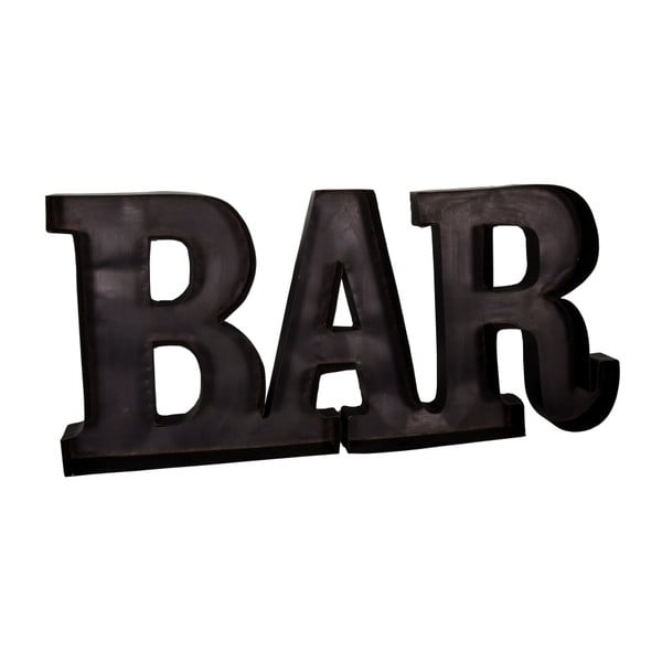 Kovový nápis Antic Line Bar