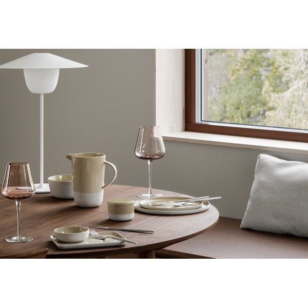 Světle šedý venkovní polštář Blomus Grow, 38 x 38 cm-image-1