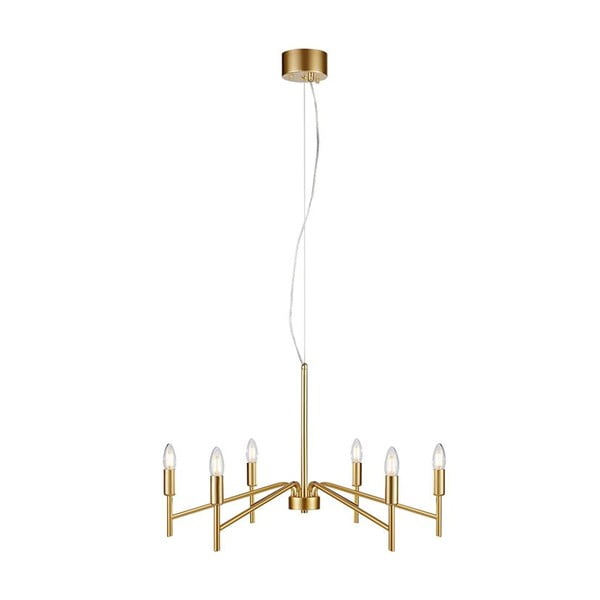 Závěsné svítidlo ve zlaté barvě Markslöjd Monarch, ø 70 cm-image-3