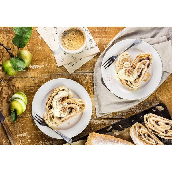 Bílý dezertní  porcelánový talíř ø 26 cm – Maxwell & Williams-image-1