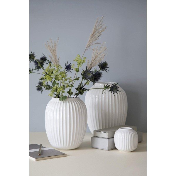 Bílý porcelánový svícen na čajové svíčky Kähler Design Hammershoi, ⌀ 9 cm-image-2