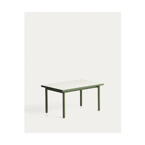 Zahradní stolek s keramickou deskou 51x81 cm Maurina – Kave Home-image-3