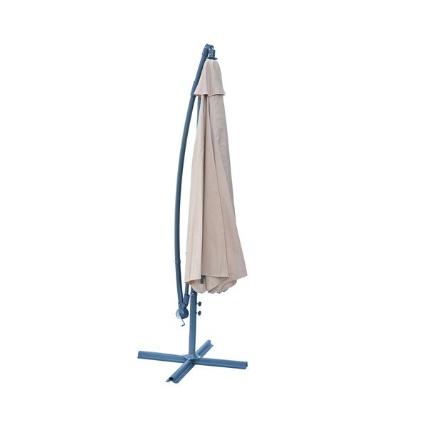 Béžový slunečník ø 350 cm - Rojaplast-image-4