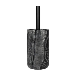 Černá mramorová WC štětka Marble – Mette Ditmer Denmark