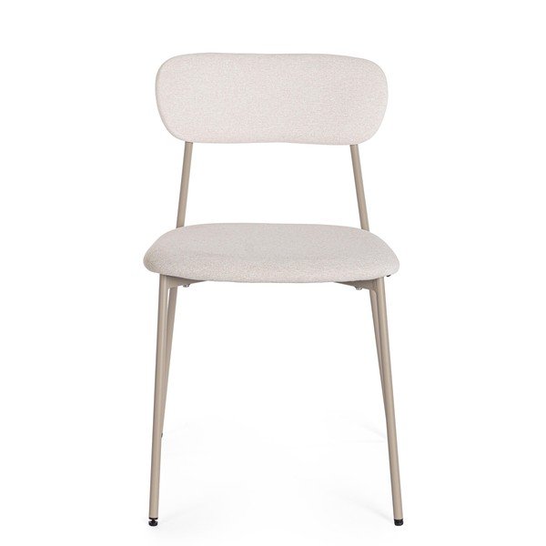 Taupe čalouněná jídelní židle Inka – Yes Everyday-image-2