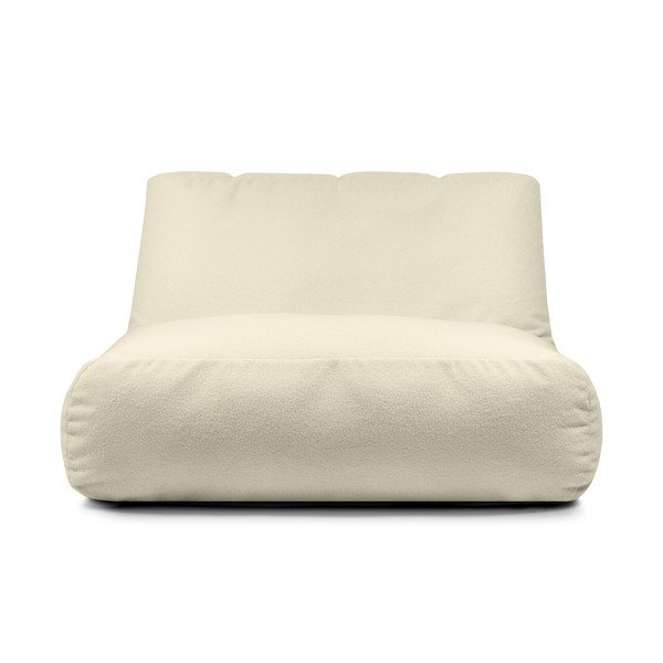 Hnědý sedací vak z textilie bouclé Sofa Tube – SLOWDOWN-image-2