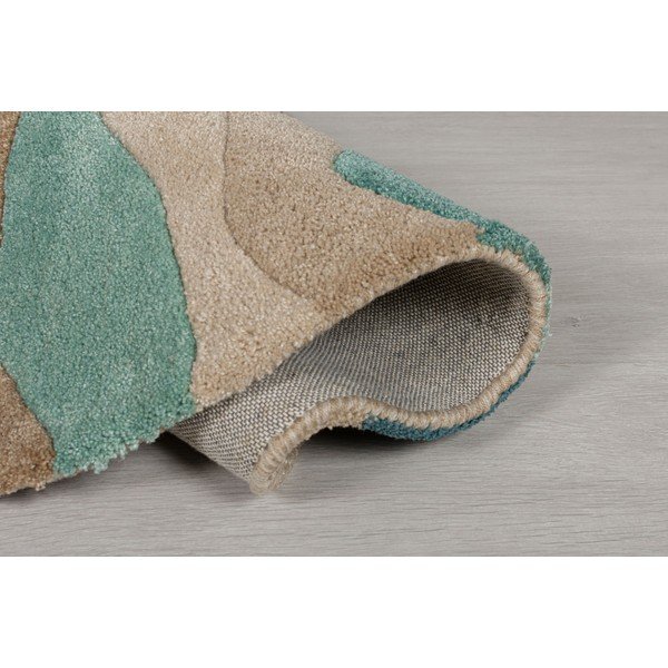 Modrý koberec Flair Rugs Splinter, ⌀ 135 cm-image-2