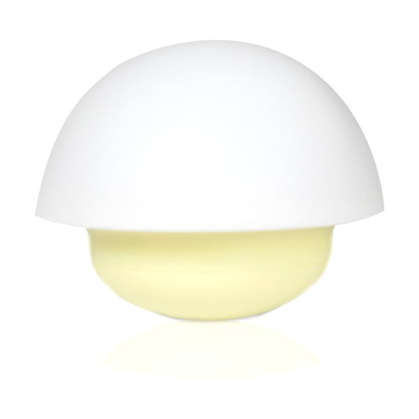 Noční žluto-bílé LED světýlko Filibabba Mushroom