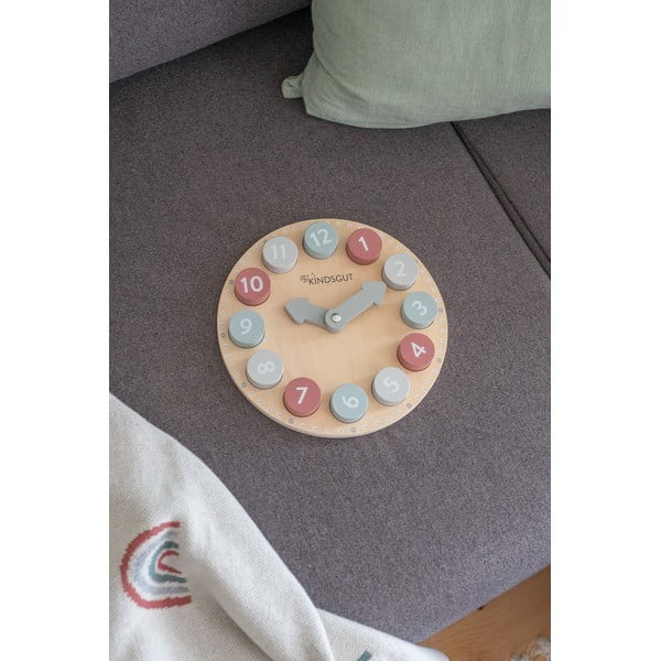 Dřevěné vkládací puzzle Clock – Kindsgut-image-3
