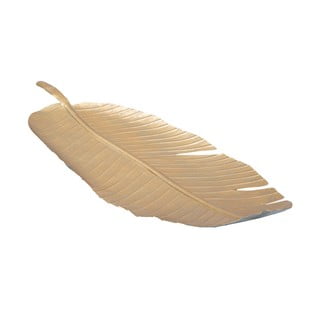 Dekorace ve zlaté barvě Mauro Ferretti Leaf, 55,5 x 18 cm