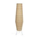 Ratanová stojací lampa v přírodní barvě s ratanovým stínidlem (výška 120 cm) Kamaria – Kave Home