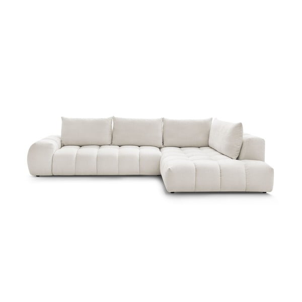 Bílá rohová pohovka (pravý roh) Everest – Bobochic Paris