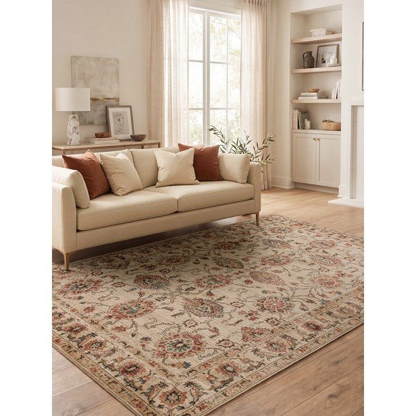 Béžový koberec 200x275 cm Raja – Asiatic Carpets-image-1