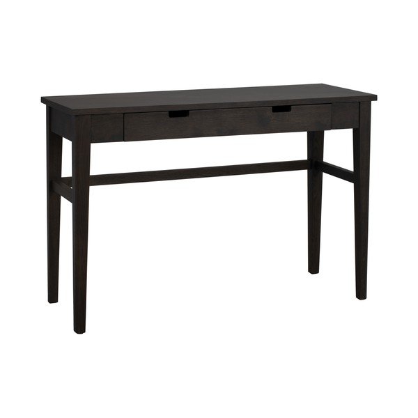 Konzolový stolek s deskou v dubovém dekoru v tmavě přírodní barvě 40x110 cm Garrison – Rowico