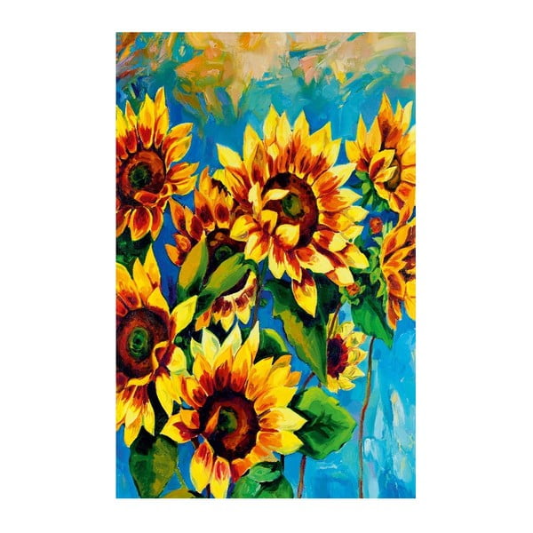 Obraz na plátně Sunflower, 70 x 45 cm