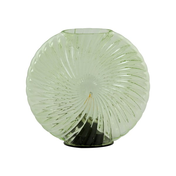 Zelená stolní lampa (výška 20 cm) Milado – Light & Living