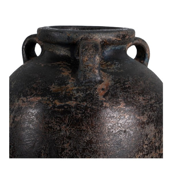 Tmavě hnědá terakotová vysoká váza (výška 60 cm) Artem – Ixia-image-3