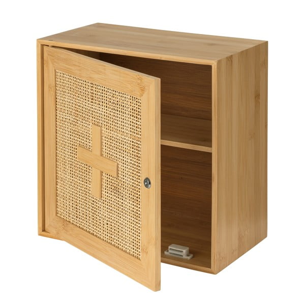 Bambusová koupelnová skříňka Wenko Allegre-image-1